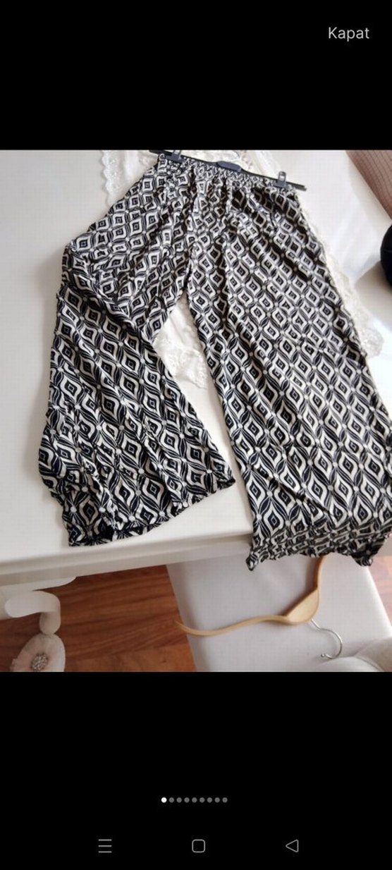 Bej Gri Düz Modern Halı ve pantolon - Görsel 2