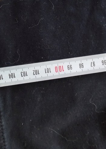 Düğmeli Siyah Erkek Regular Fit Kot Pantolon - Görsel 6