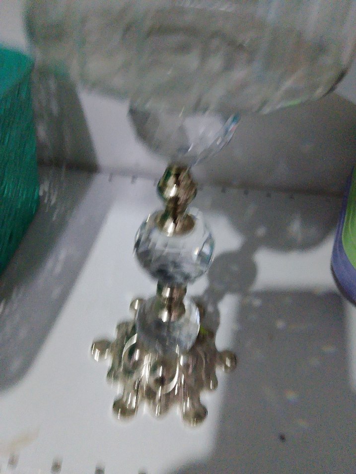 Şeffaf ve Altın Renkli Şamdan Seti - Görsel 4