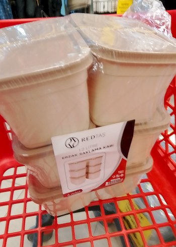 Beyaz Plastik Saklama Kapları Seti - Görsel 2