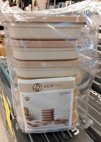 Bej Saklama Kabı Seti - Görsel 3