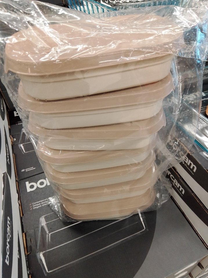 REDTAS 7'li Kahverengi Saklama Kabı Seti - Görsel 3