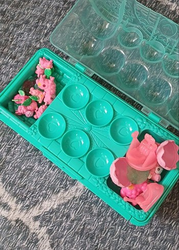 Pembe Minik Oyuncak Figür Seti lama - Görsel 3