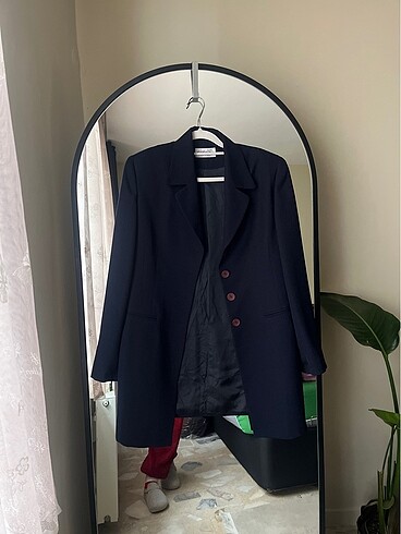 Lacivert blazer
