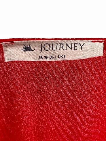 36 Beden kırmızı Renk Journey Bluz %70 İndirimli.