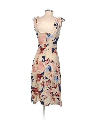 m Beden Vintage Love Uzun Elbise %70 İndirimli.