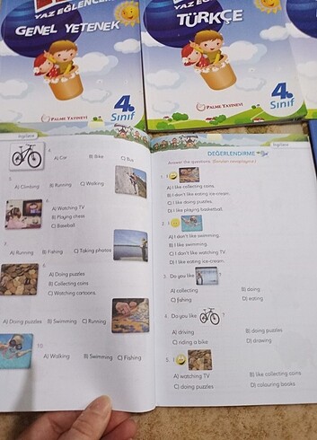 4.sinif tek yaz eglencem seti - Görsel 2