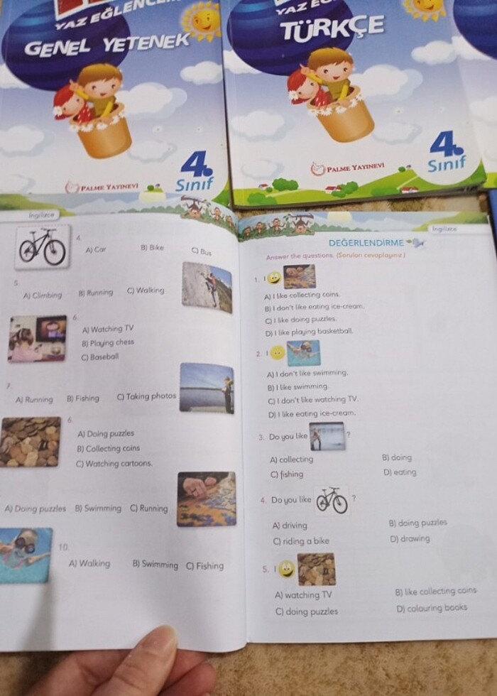 4.sinif tek yaz eglencem seti - Görsel 2
