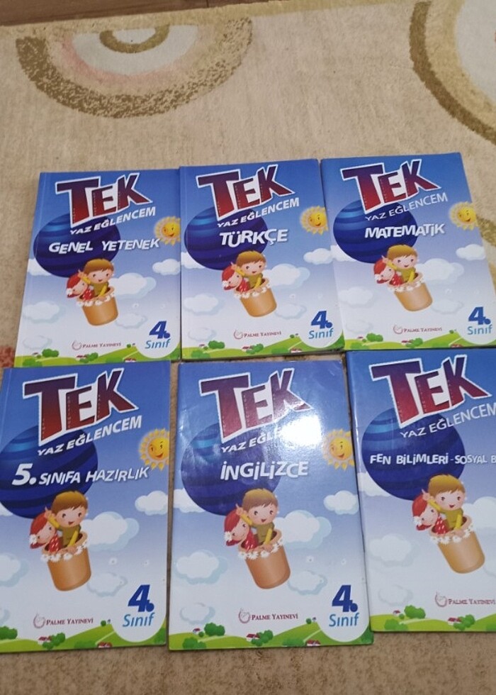 4.sinif tek yaz eglencem seti - Görsel 3