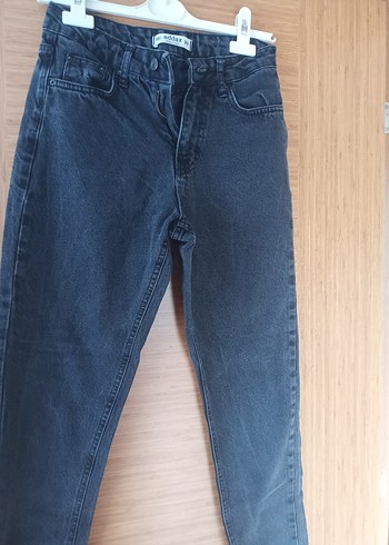 Addax Gri Loose Fit Jean addax pantolon