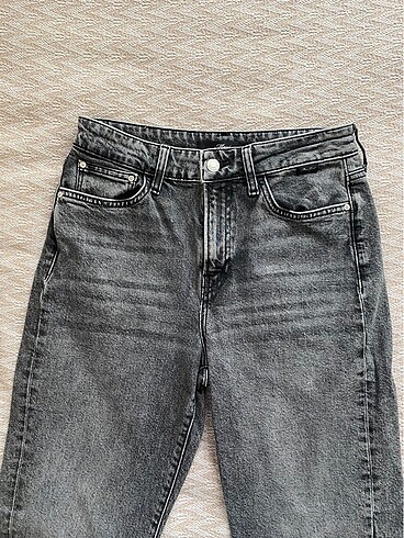 27 Beden Mavi Mom Jean
