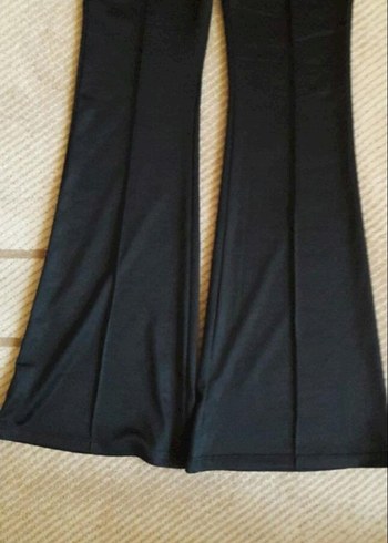 Trendyol & Milla siyah ispanyolpaça pantolon