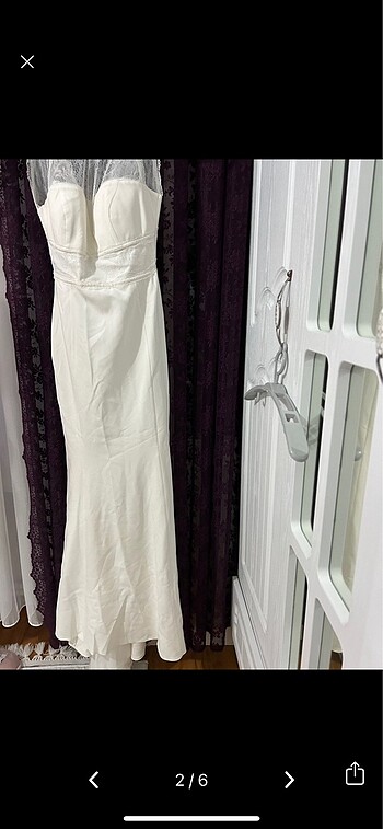 Trendyol & Milla Zara model milla marka nikah dış çekim elbisesi