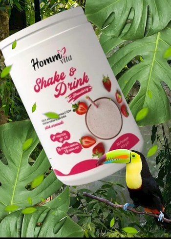 Beden Homm Vita Shake & Drink Diyet Tozu Çilek Aromalı
