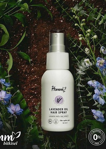 Homm Lavanta Yağlı Saç Spreyi 50 ml - Görsel 3