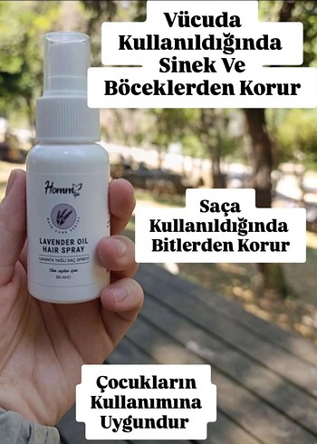 Homm Lavanta Yağlı Saç Spreyi 50 ml - Görsel 4