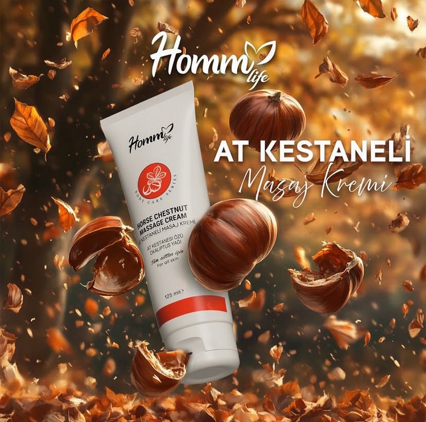 At Kestanesi Özlü Masaj Kremi 125 ml - Görsel 5