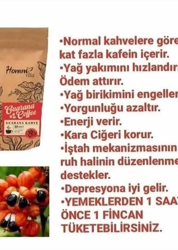 Diğer Homm Vita Guarana Kahve El Kremi 60GR