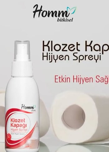 Homm Clean Klozet Kapağı Hijyen Spreyi 100 ml - Görsel 4