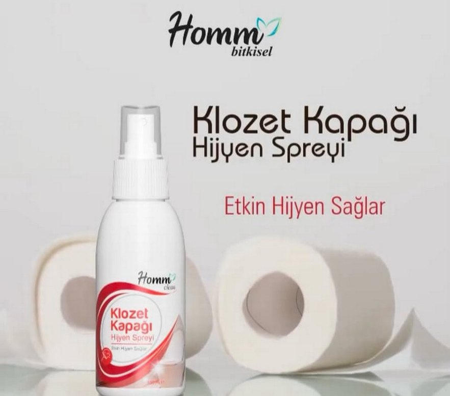 Homm Clean Klozet Kapağı Hijyen Spreyi 100 ml - Görsel 4