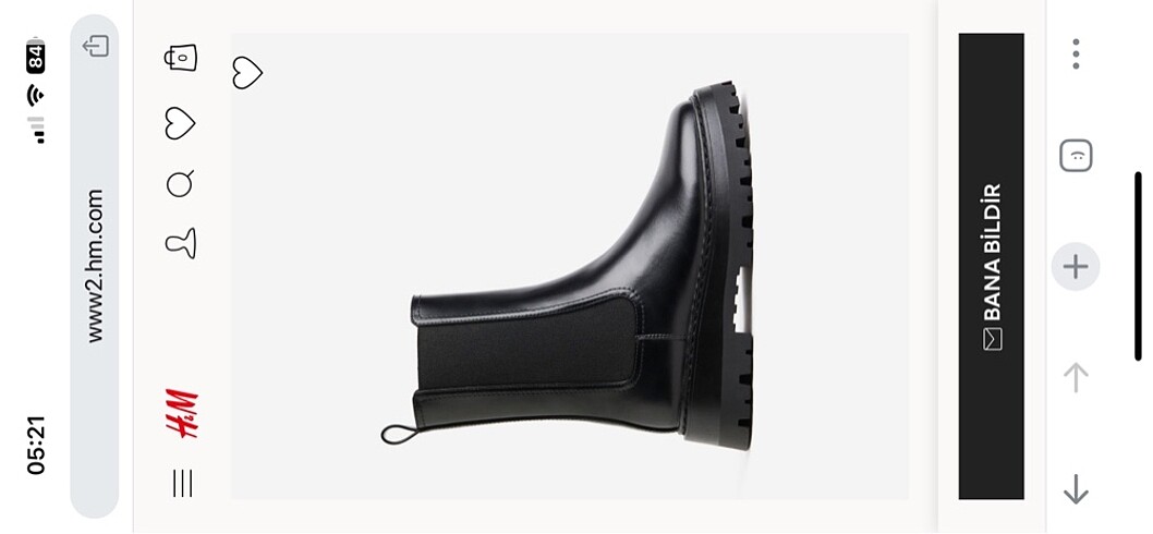 37 Beden H&M Bot