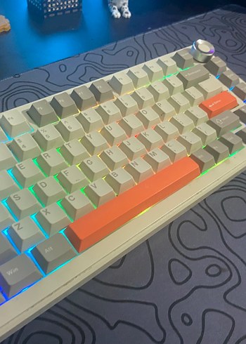 Ajazz Ak 820 Max 8000mAh Batarya Kablosuz Oyuncu Klavyesi - Görsel 5