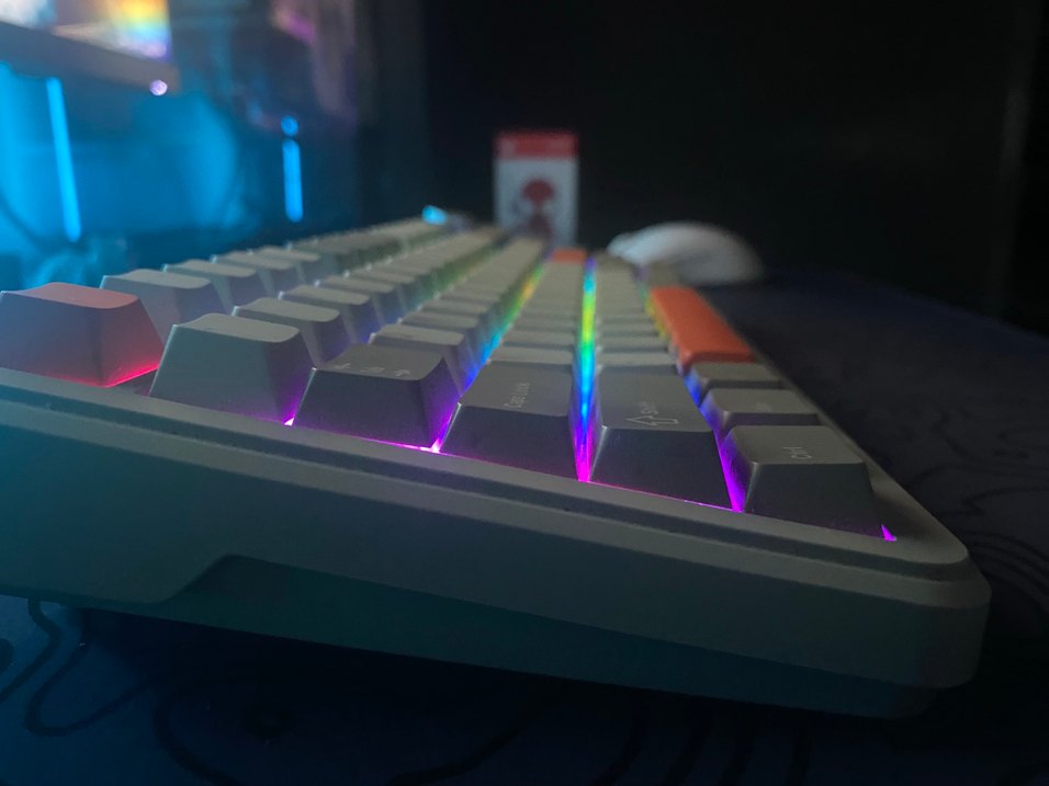 Ajazz Ak 820 Max 8000mAh Batarya Kablosuz Oyuncu Klavyesi - Görsel 3