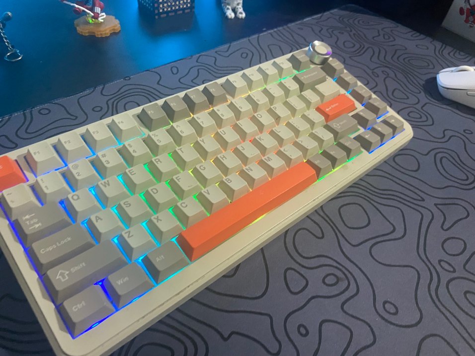 Ajazz Ak 820 Max 8000mAh Batarya Kablosuz Oyuncu Klavyesi - Görsel 5