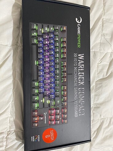 Gamepower Warlock Compact Mekanik Klavye
