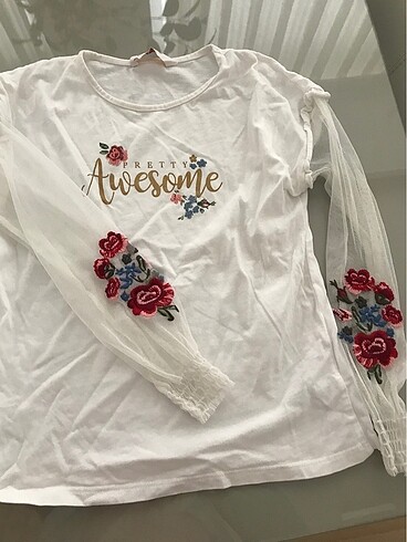 Kolları tül 8-9 yaş LCWaikiki body