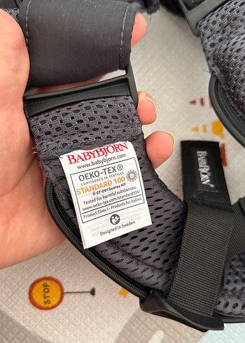 Babybjörn Harmony 3D Mesh Antrasit Kanguru - Görsel 5
