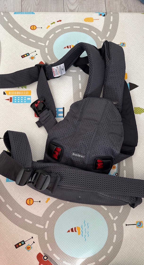 Babybjörn Harmony 3D Mesh Antrasit Kanguru - Görsel 2