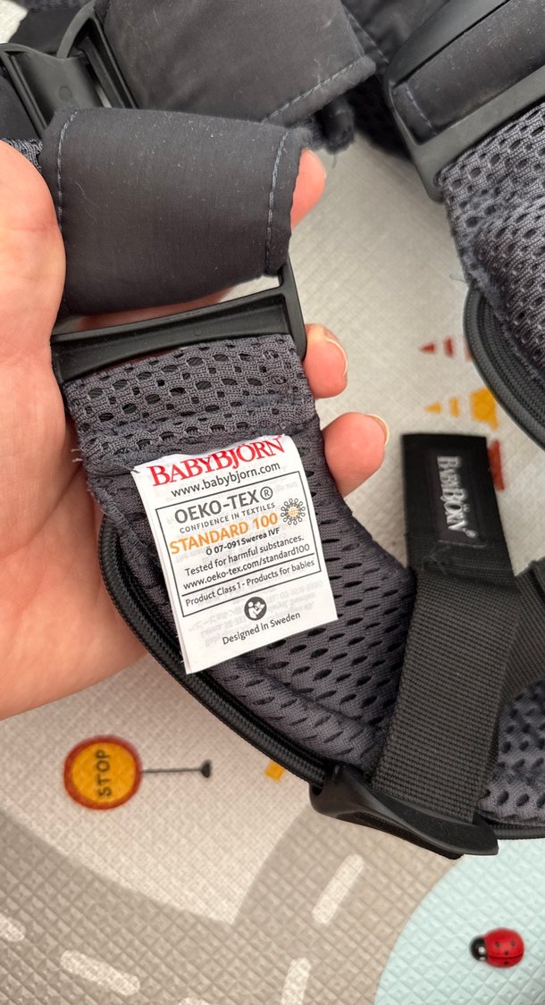 Babybjörn Harmony 3D Mesh Antrasit Kanguru - Görsel 5