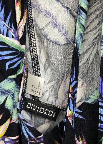 Kadın Çok Renkli Kısa Tulum Fırfırlı - Görsel 4