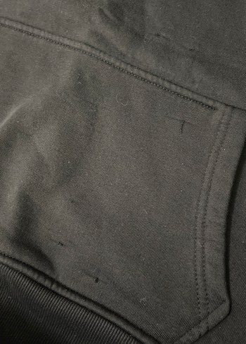 xl Beden Siyah Kapüşonlu Oversize Sweatshirt