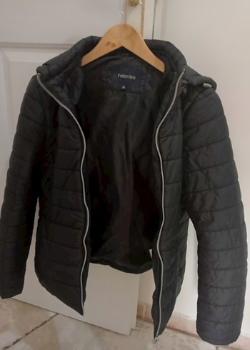 Siyah Fermuarlı Kadın Günlük Mont - Görsel 2