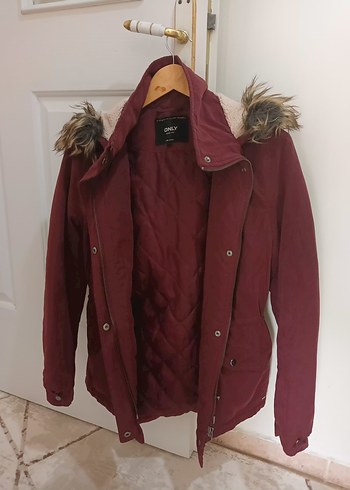 Only bordo kadın dış giyim. - Görsel 3