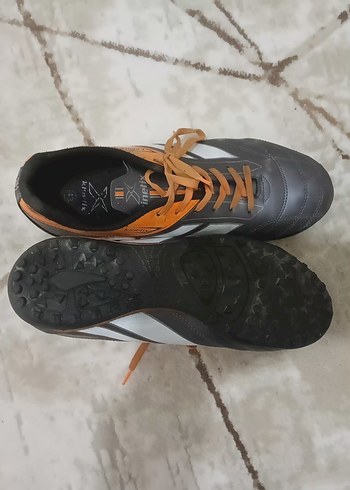 Kinetix Erkek Gri-Kahverengi Halı saha ayakkabısı. - Görsel 2