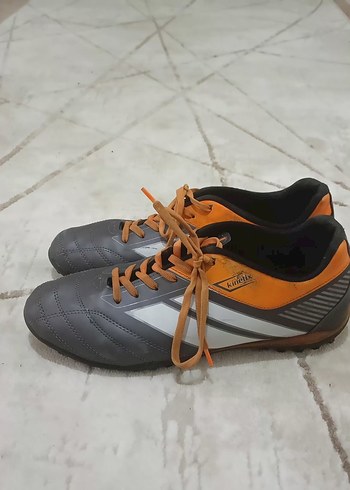 Kinetix Erkek Gri-Kahverengi Halı saha ayakkabısı. - Görsel 3