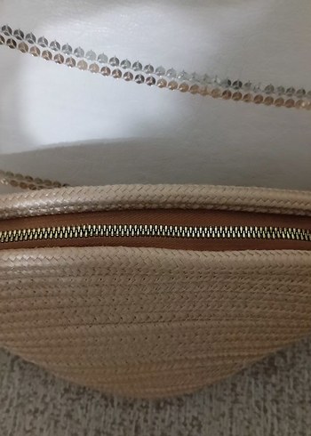 Yazlık,Hasır,clutch , Kadın çanta. - Görsel 4
