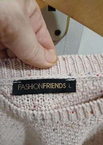 Bej Örgü Kadın Kazak - Görsel 3