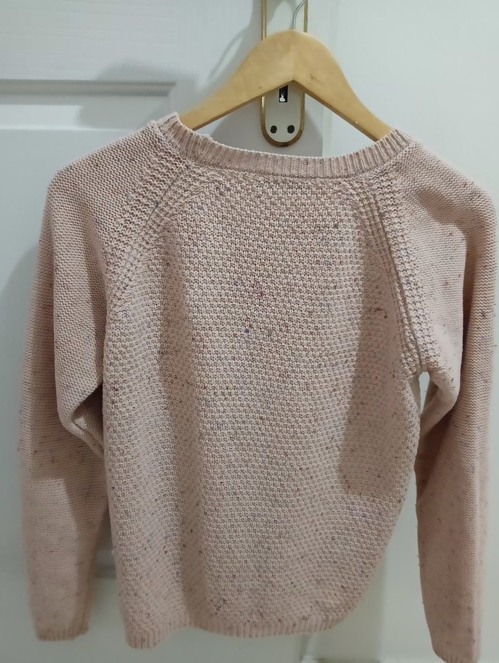 Bej Örgü Kadın Kazak - Görsel 2