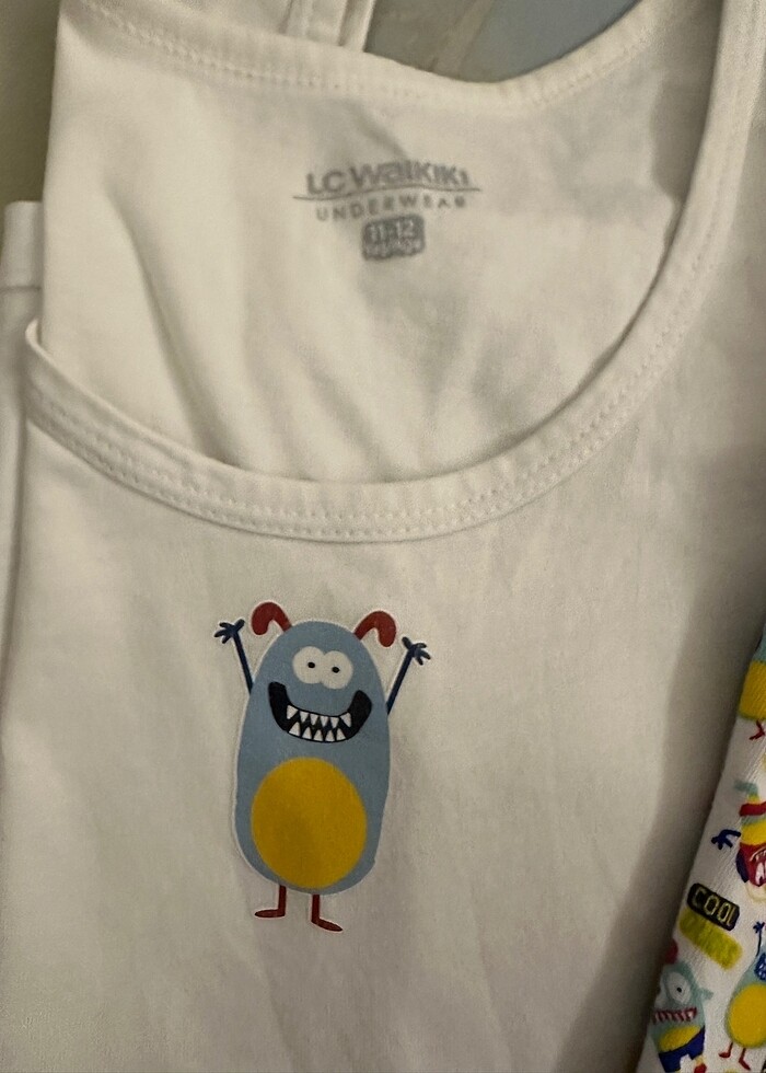 3adet Waikiki çocuk atleti     54121381948 - Görsel 3