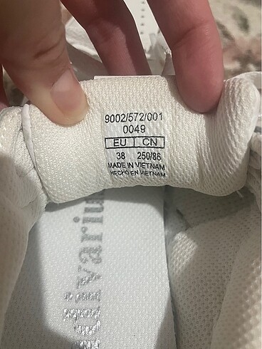 38 Beden beyaz Renk Stradivarius kadın ayakkabı