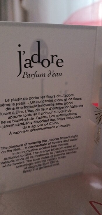  Beden Dior jadore edp d'eau