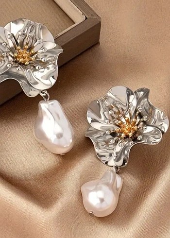 vintage inci  Küpe - Görsel 2