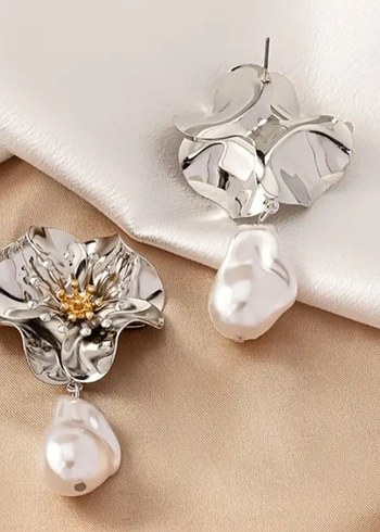 vintage inci  Küpe - Görsel 3