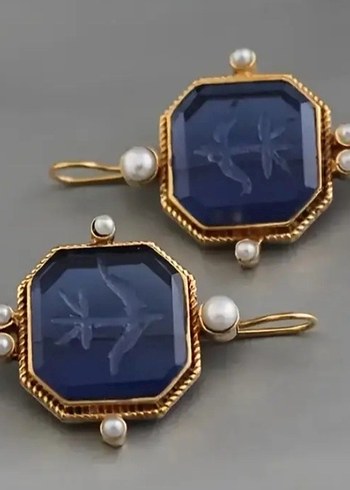 Vintage  Küpe - Görsel 2