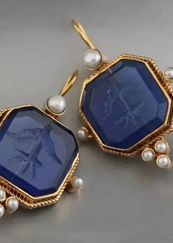 Vintage  Küpe - Görsel 3