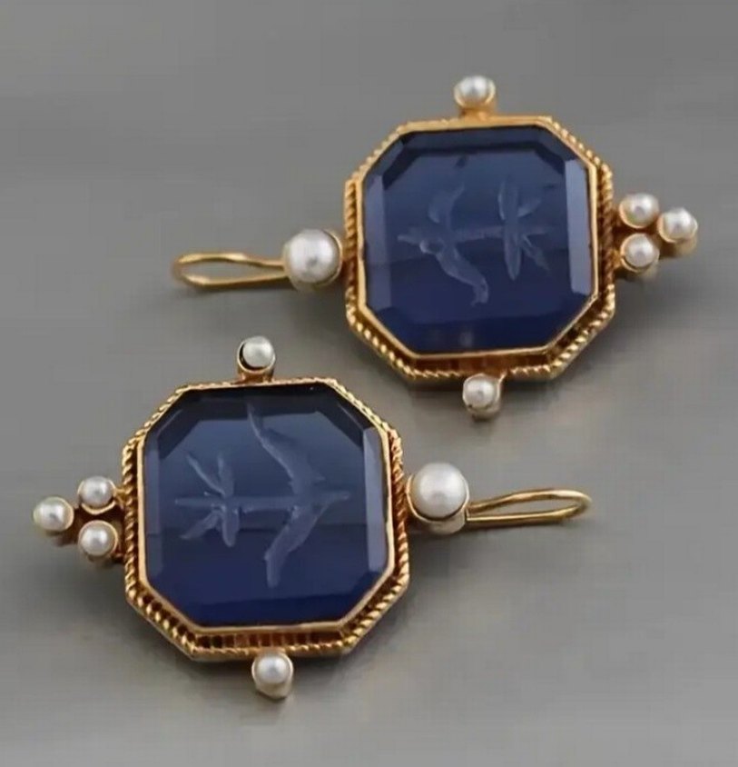 Vintage  Küpe - Görsel 2